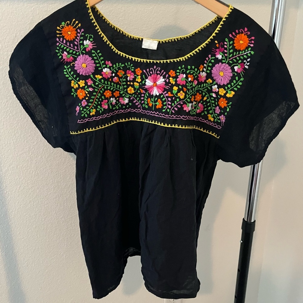 Embroidered Top